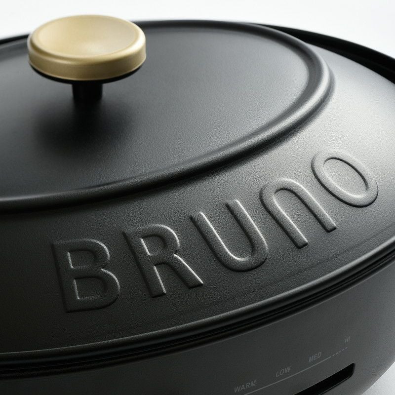 ブルーノ　オーバルホットプレート　黒色 Amazon | BRUNO ブルーノ オーバルホットプレート 本体 プレート3種