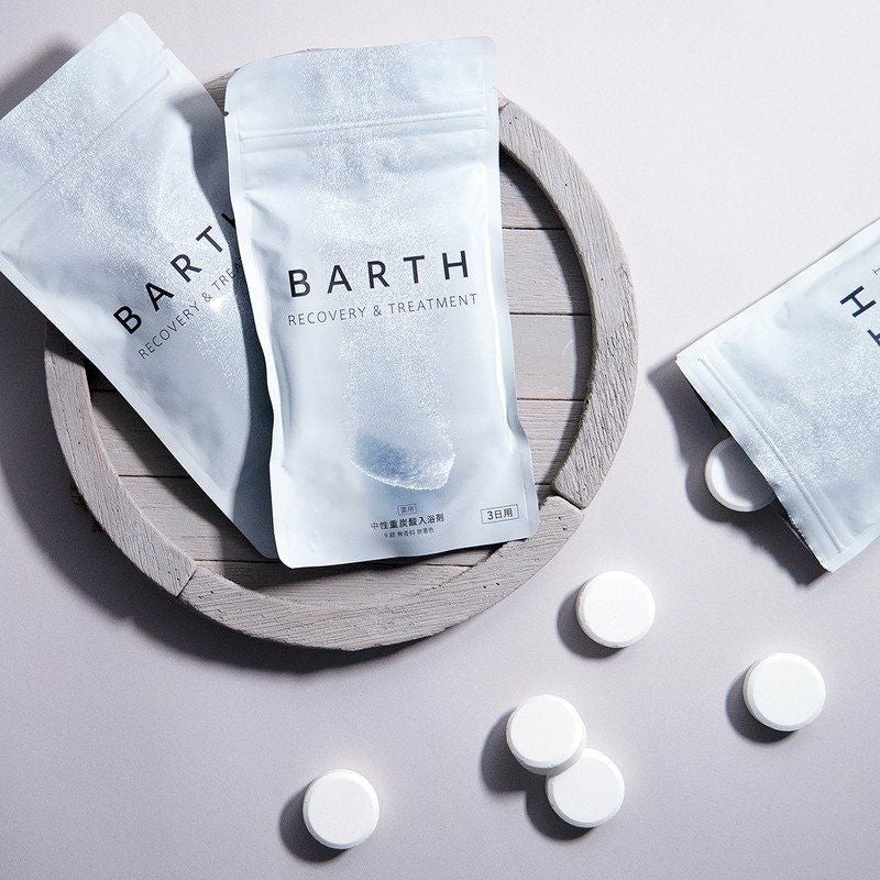 BARTH］中性重炭酸入浴剤 9錠【薬用】／バース ｜オンセブンデイズ