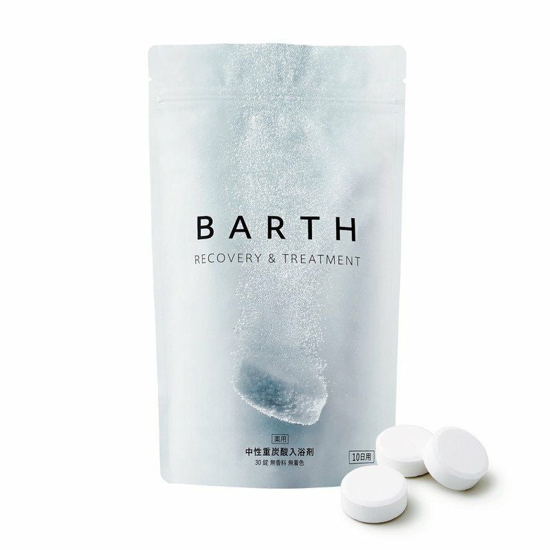 BARTH 入浴剤 30錠 4袋セット BARTH］中性重炭酸入浴剤 30錠【薬用】／バース ｜オンセブンデイズ
