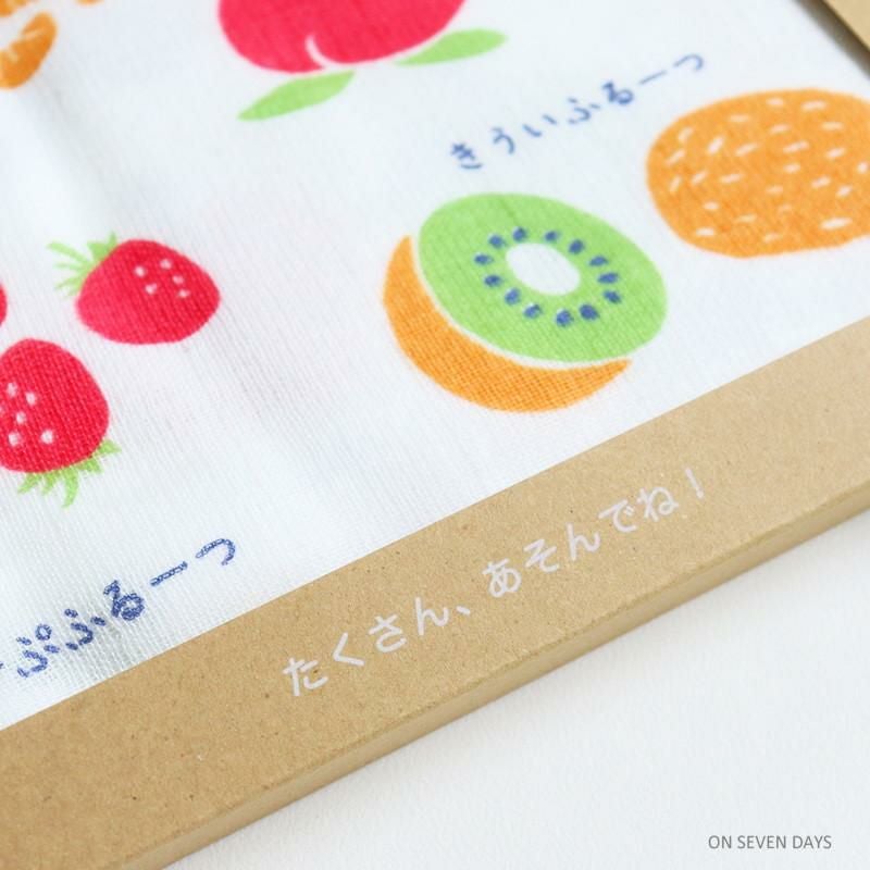 専用❤みかん❤ふわとろ８重ガーゼ☆小バスタオル❤ベリーコットン苺ドット＆りぼん❤ ずかんタオル ミニバスタオル 箱入り ｜オンセブンデイズ【公式通販】