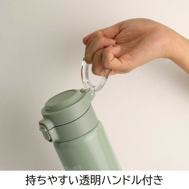アクアレール］ステンレスワンプッシュキャリーボトル 520ml