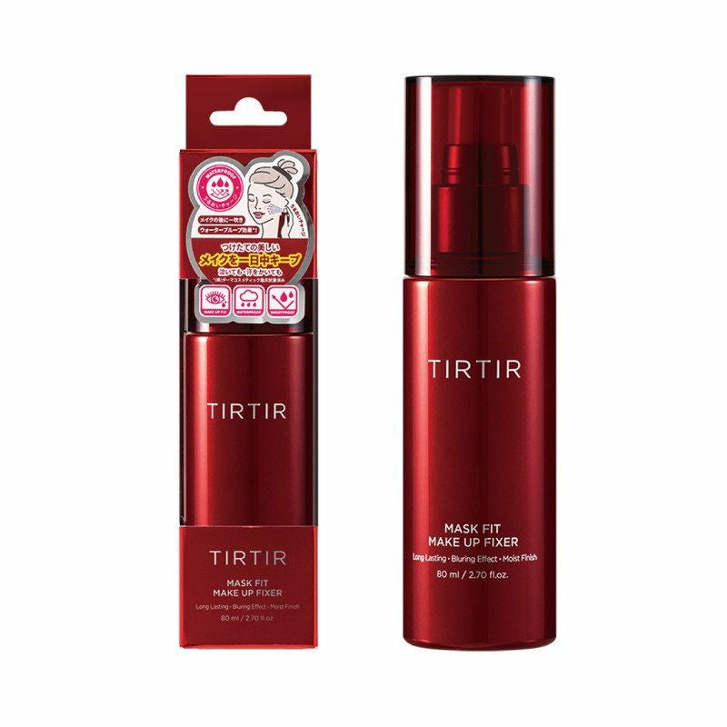 【メイクフィクサー現品3本おまけ】TIRTIRレッドクッション＆下地 まとめ売り TIRTIR］マスクフィット メイクアップフィクサー／ティルティル ｜オン