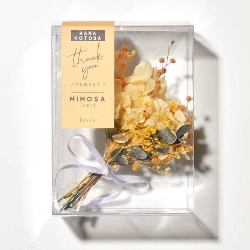 個性的卓上ブーケ☆お祝いに hikka］花言葉ブーケBOXミニ ｜オンセブンデイズ【公式通販】
