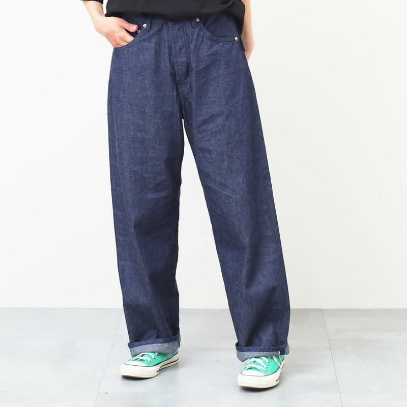 ナチュラルランドリー　パンツ NATURAL LAUNDRY］6ozセルビッチHi！パンツ／ナチュラルランドリー