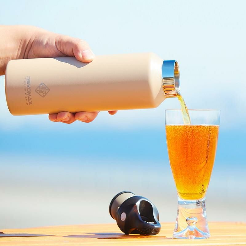 REVOMAX］炭酸ボトル 12oz SLIM 355ml／レボマックス ｜オンセブン