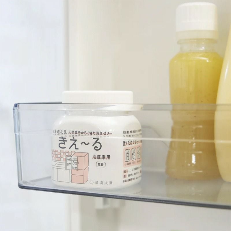 環境大善］きえ～る 消臭ゼリー 冷蔵庫用 無香 180g ｜オンセブン