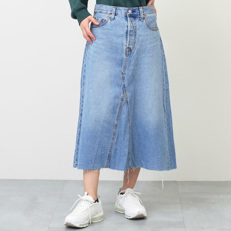 chiiii　CLANE デニムスカート Levi's］HR A-LINE DECONデニムスカート／リーバイス ｜オンセブン