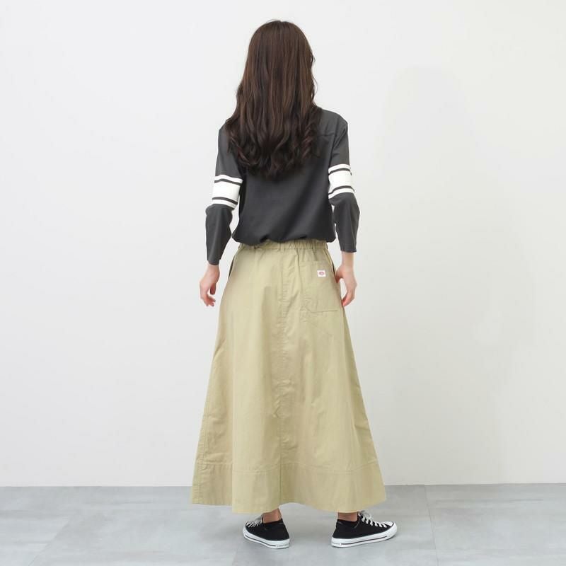 ［DANTON］ツイルツータックスカート