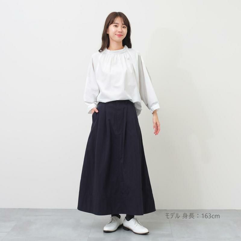 ［DANTON］ツイルツータックスカート