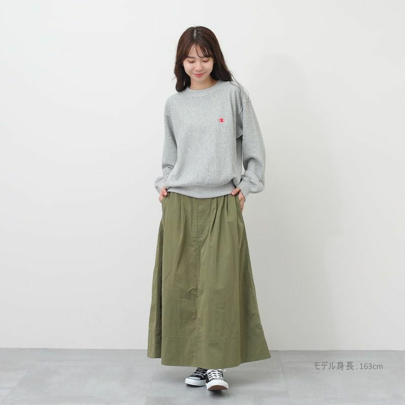 ［DANTON］ツイルツータックスカート