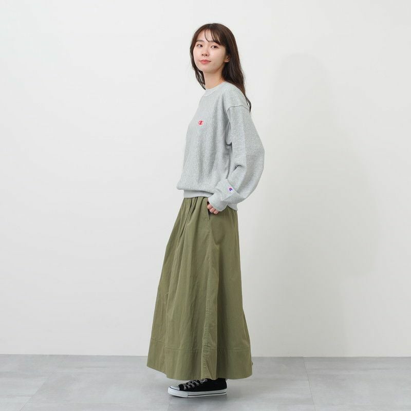 ［DANTON］ツイルツータックスカート