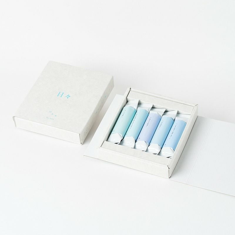 HAA for bath 日々 （5個入り） 雨上がりの空 入浴剤 ｜オンセブン