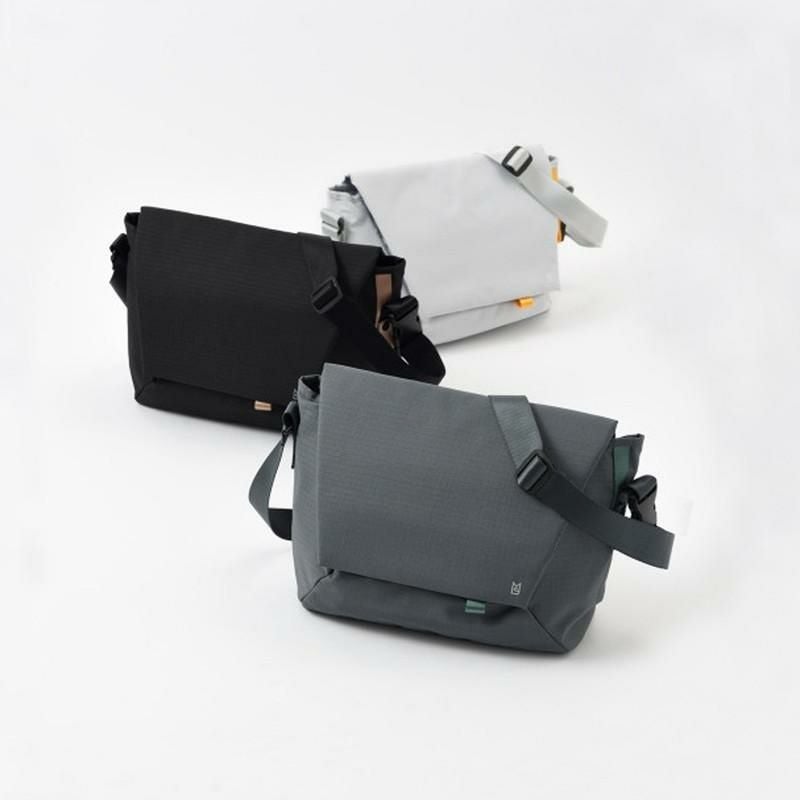 MILESTO Hutte メッセンジャーバッグ L ブラック MILESTO］Hutte メッセンジャーバッグL／ミレスト ｜オンセブンデイズ