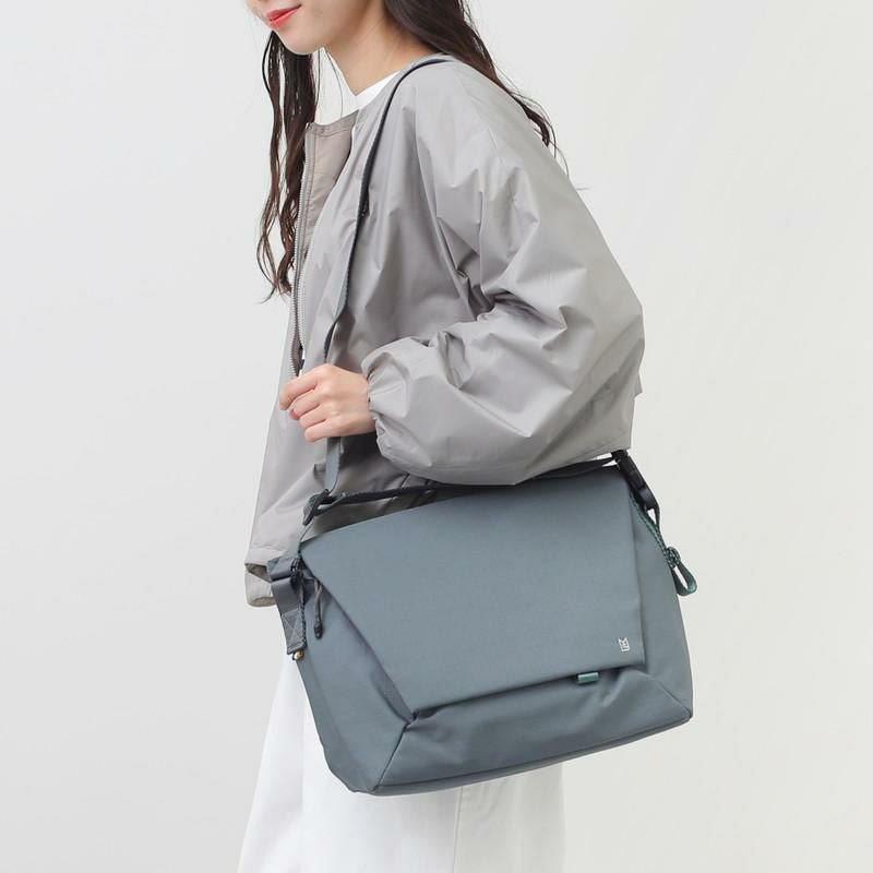 10％ポイント】［MILESTO］Hutte メッセンジャーバッグL／ミレスト