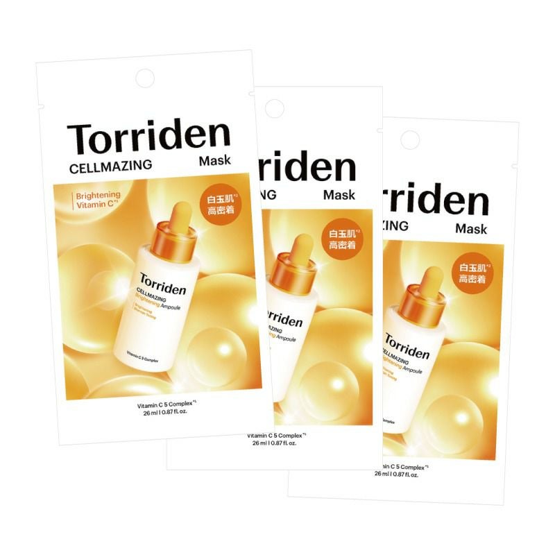 Torriden］セルメイジング ビタC ブライトニングマスク 3枚入り