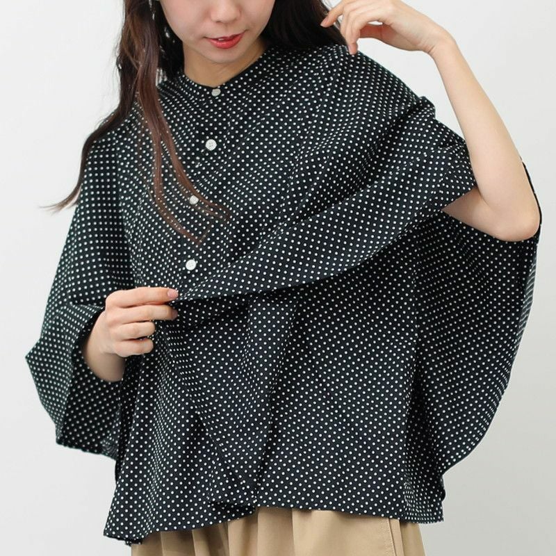 ノベルティ対象】［grin］ブロードサークルブラウス／グリン◇26SS