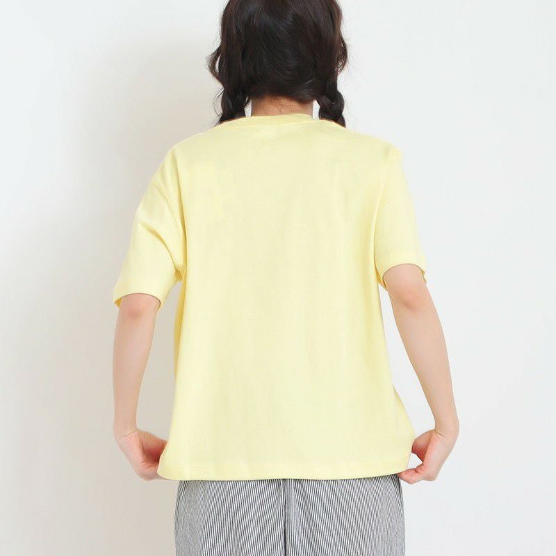 ［DANTON］ショート丈半袖Tシャツ