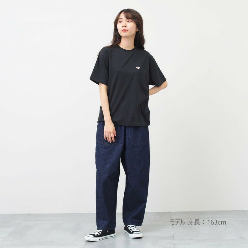 DANTON ネイビー 半袖Tシャツ DANTON］ロゴTシャツ／ダントン ｜オンセブンデイズ【公式通販】