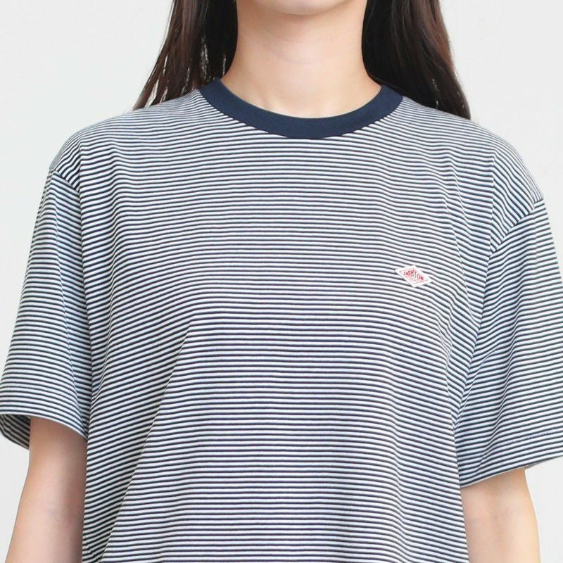 DANTON］ストライプロゴTシャツ／ダントン◇26SS ｜オンセブンデイズ