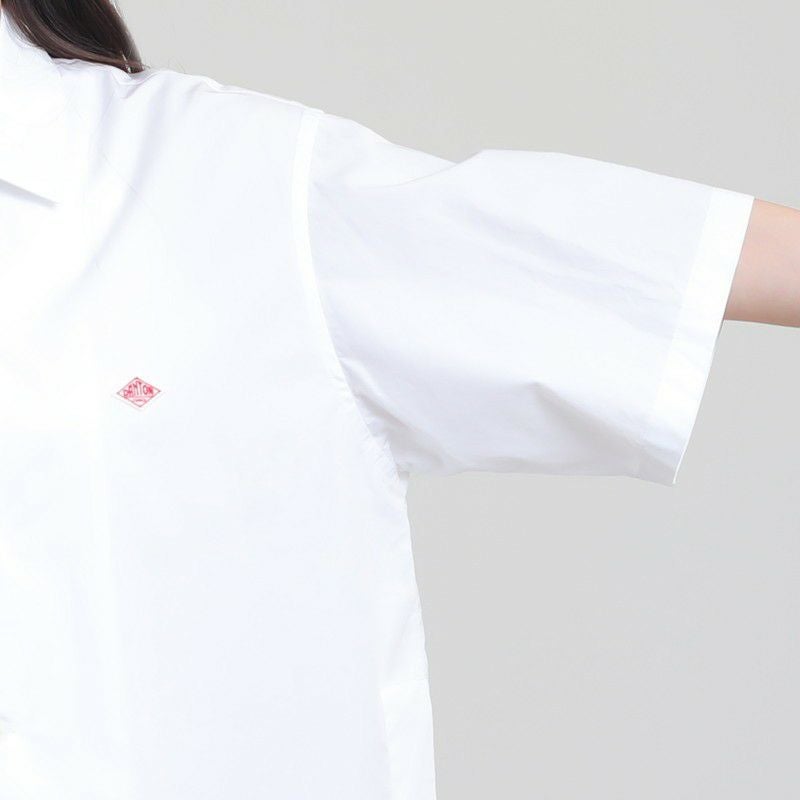 ［DANTON］コットンポプリン半袖シャツ