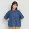 ［DANTON］ダンガリー半袖シャツ