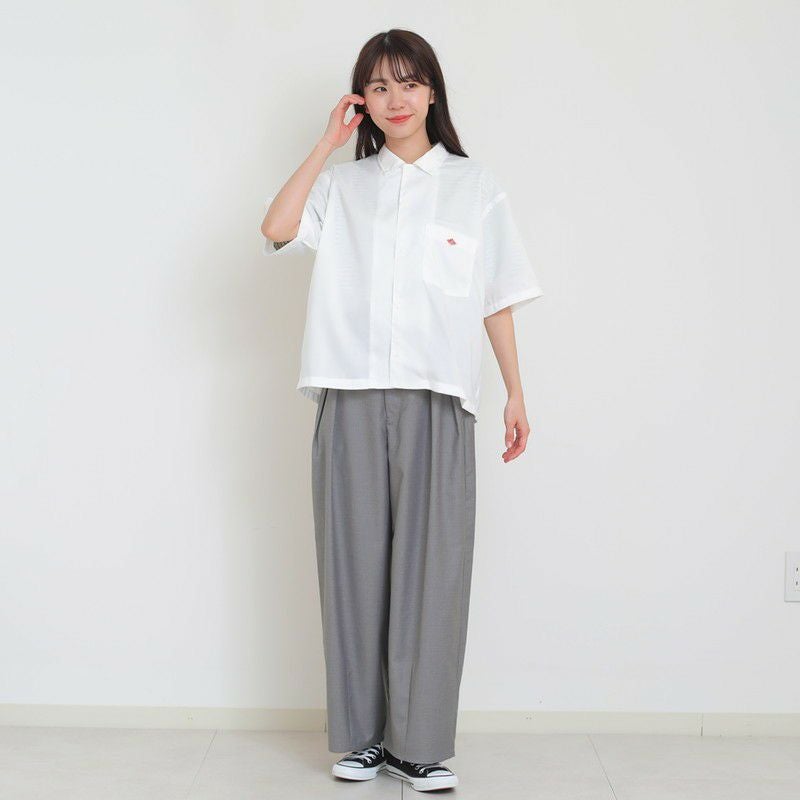 ［DANTON］ポリエステル半袖シャツ