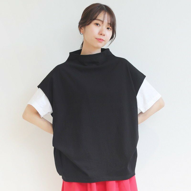 NATURAL LAUNDRY］ヴィンテージツイストニットボトルタックベスト