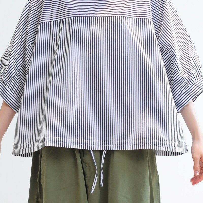ノベルティ対象】［grin］ブロードドルマンシャツ／グリン◇26SS