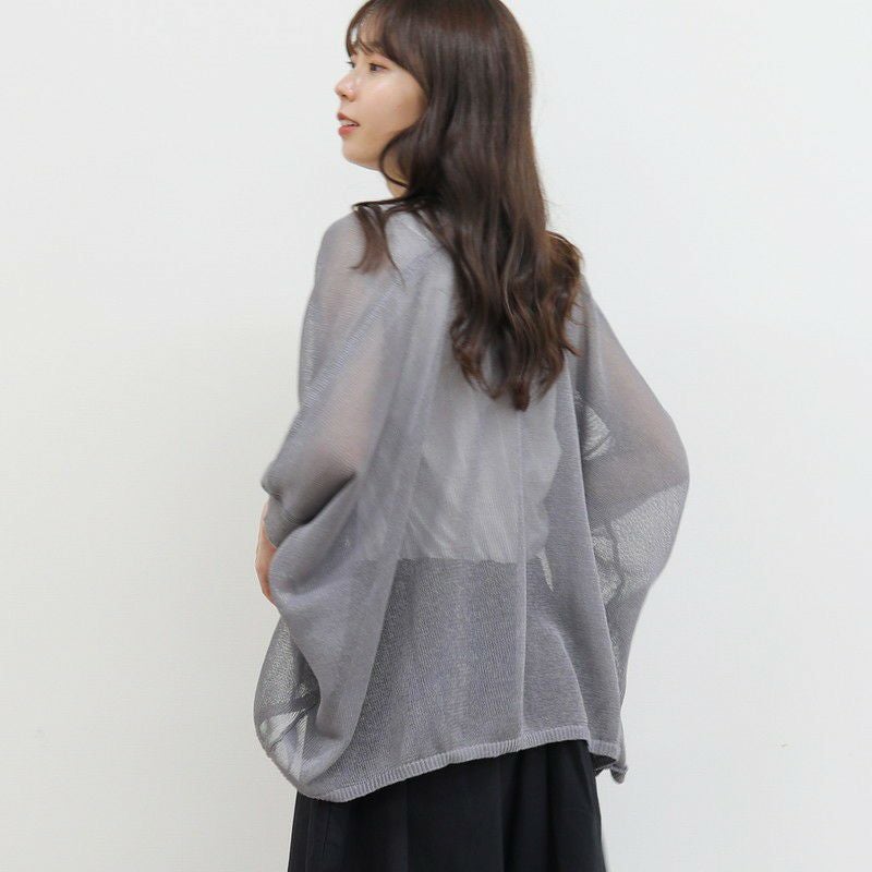 10％OFF】［mao made］ギマコットンボレロカーディガン／マオメイド