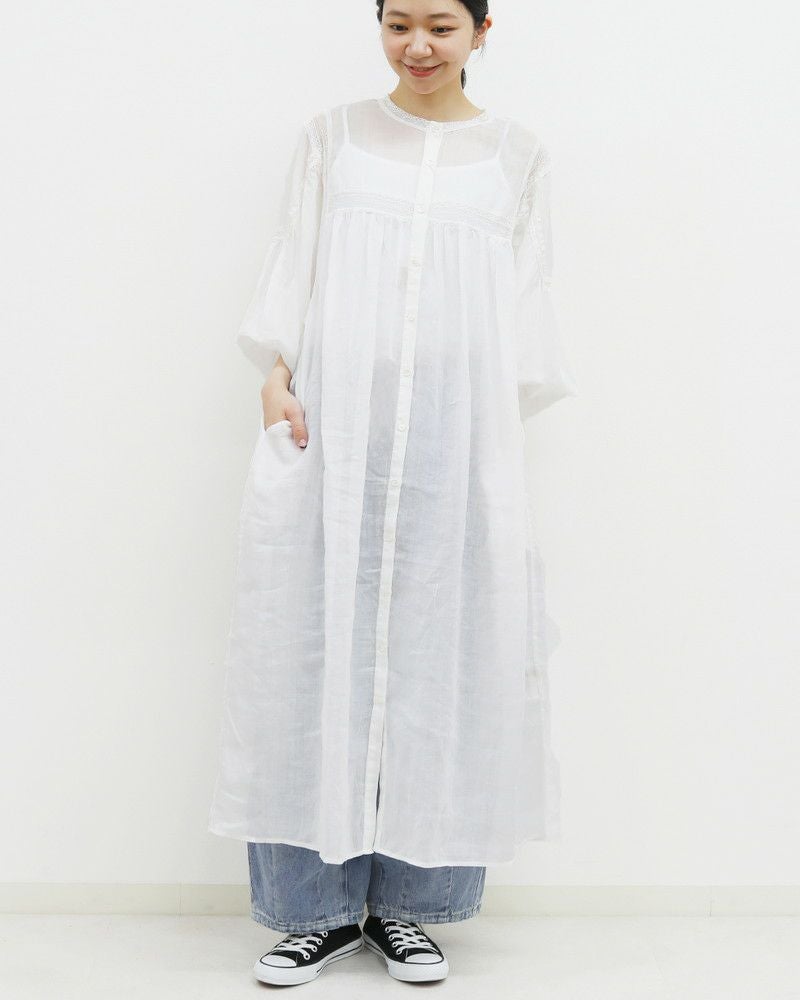 30％OFF】［UNPLE］ラミーボイルレースワンピース／アンプル ｜オン