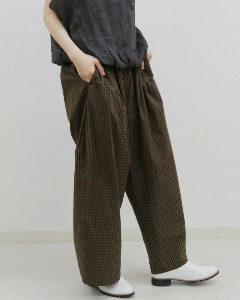 30％OFF】［UNPLE］サイドタックパンツ／アンプル ｜オンセブンデイズ