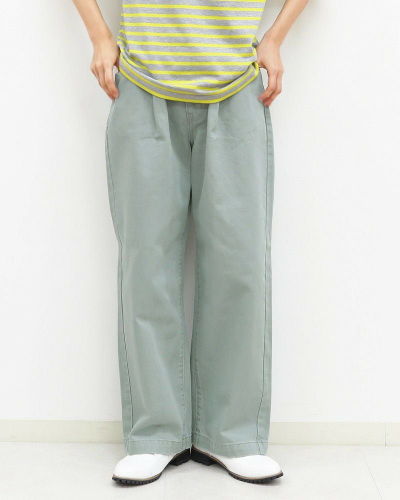 ［DANTON］タックカツラギカラーパンツ