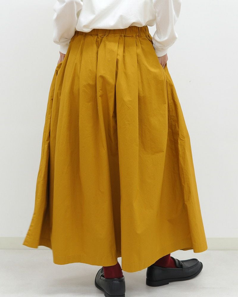 ANNE VALERIE HASH ハンガリー製 シルクスカート N841 30％OFF】［Dana Faneuil］ビンテージワッシャーロングスカート