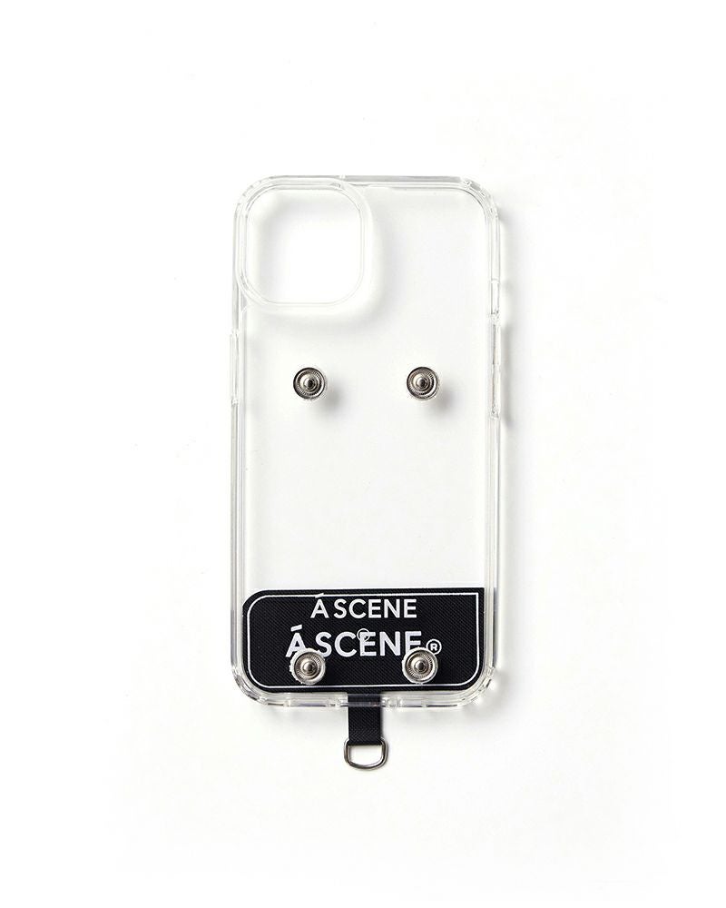 A SCENE］PVC clear case スマホケース〈iPhone16/16Pro対応