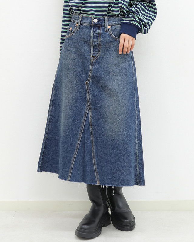deres デレス デニムスカート 2 deres/デレス】first denim skirt size2 【公式通販】