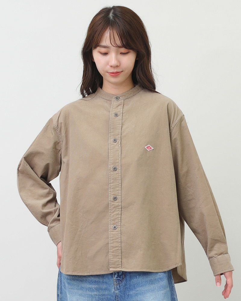 DANTON］コーデュロイバックギャザーシャツ／ダントン◇26SS ｜オン