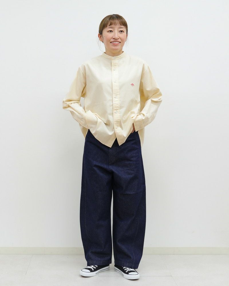 ［DANTON］コーデュロイバックギャザーシャツ