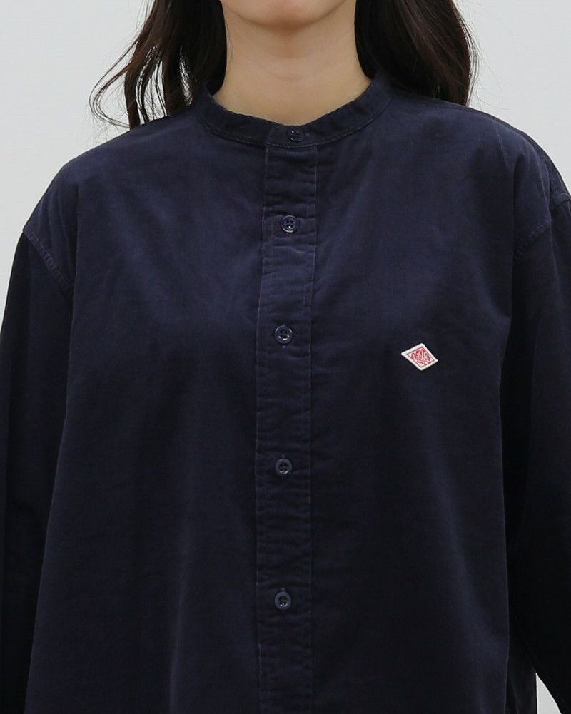 ［DANTON］コーデュロイバックギャザーシャツ