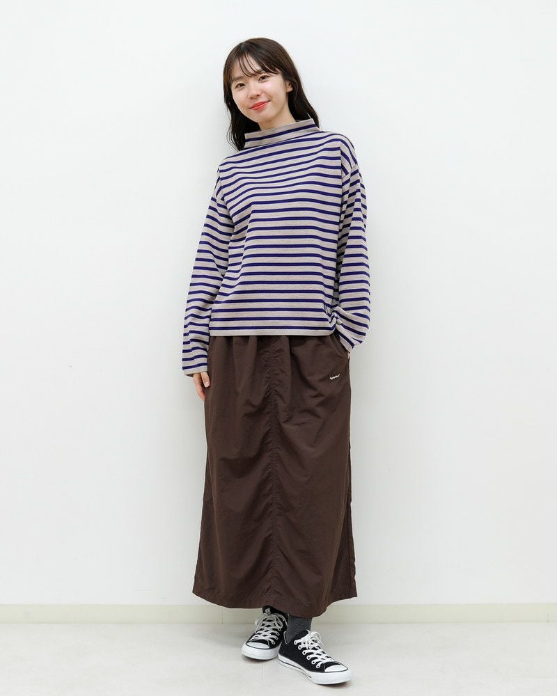 10％OFF】［ORCIVAL］モックネックボーダーニットプルオーバー