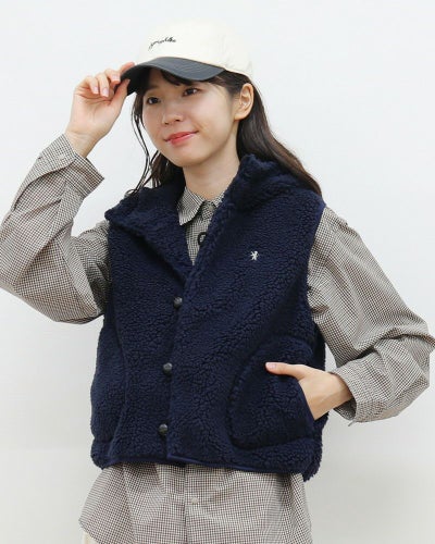 GYMPHLEX］ボアショートベスト／ジムフレックス◇26SS ｜オンセブン 
