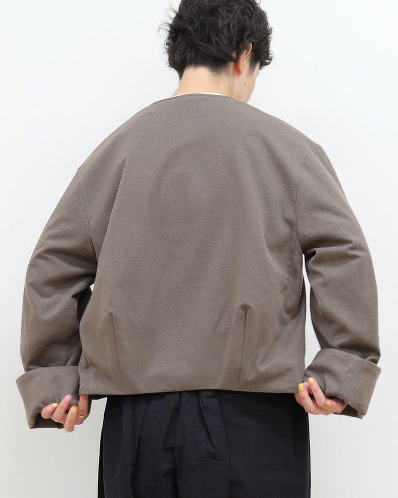 ［DANTON］インサレーションウールライククロスジャケット