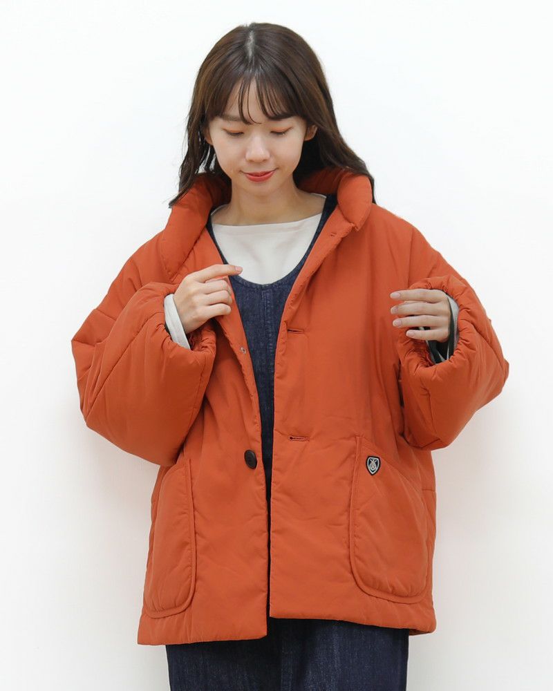 オーシバルステンカラージャケットフード付き　最終値下げ‼︎ SALE 50%OFF】ORCIVAL(オーチバル/オーシバル) ジップフードジャケット