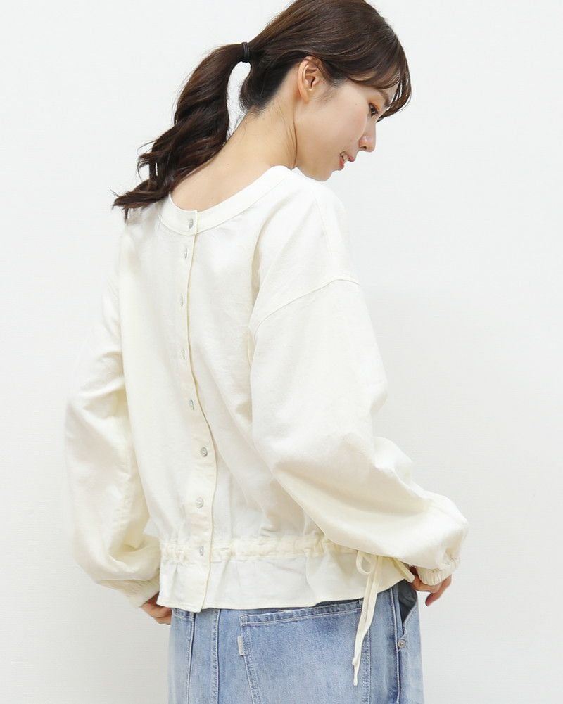30％OFF】［UNPLE］ドロストヘム2wayブラウス／アンプル ｜オンセブン