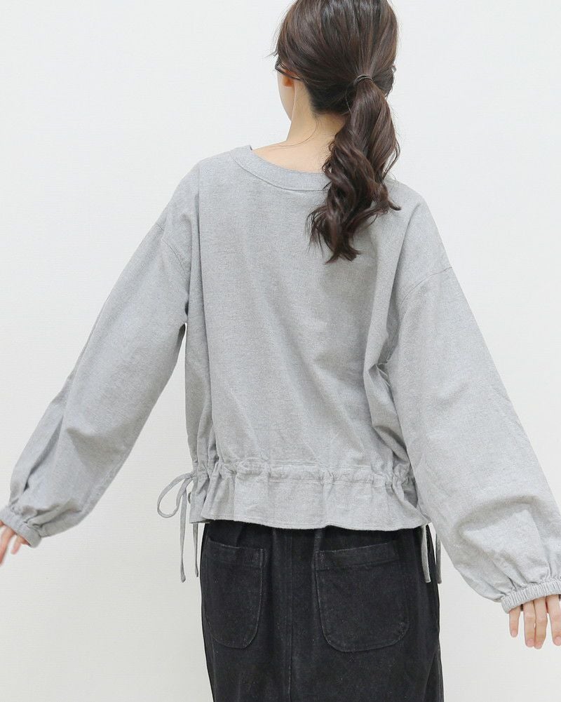 30％OFF】［UNPLE］ドロストヘム2wayブラウス／アンプル ｜オンセブン