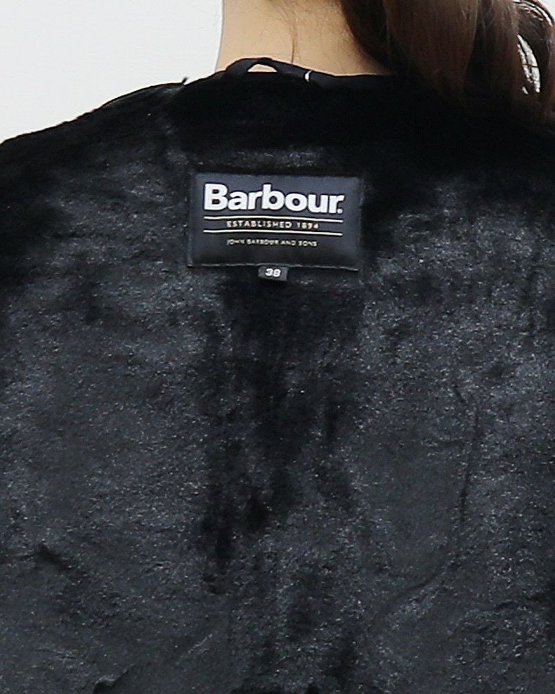 Barbour］WARM PILE ZIP-IN LINERベスト ブラック／バブアー ｜オン