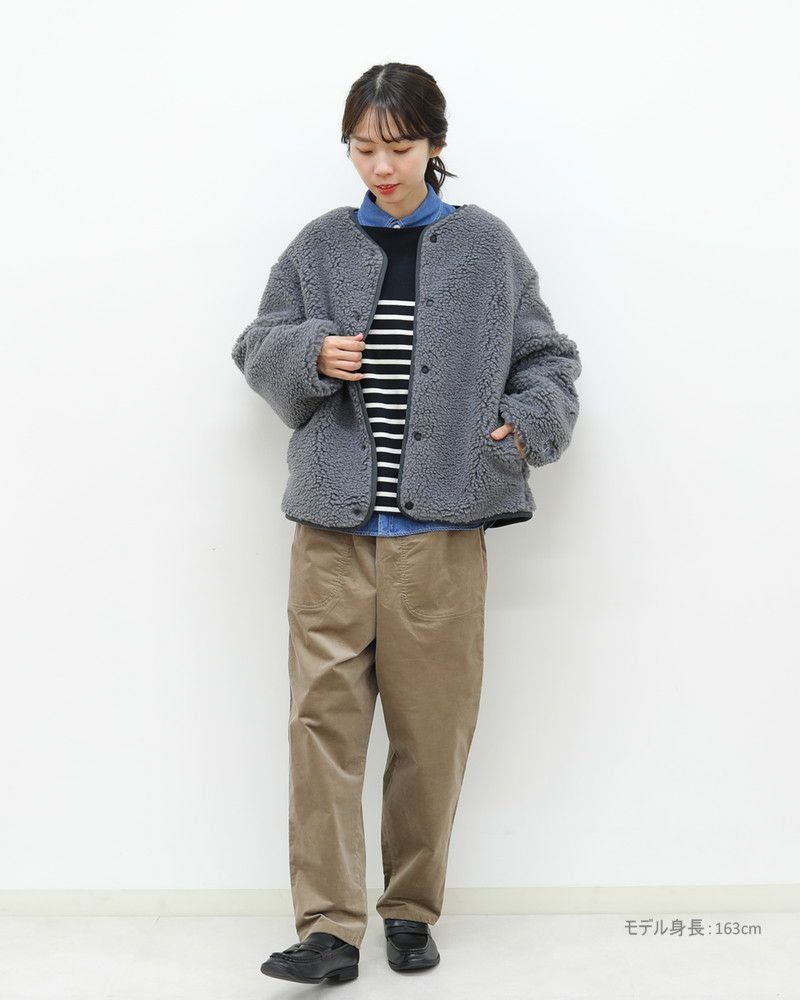 ORCIVAL フリース ORCIVAL オーシバル ボアフリースラウンドネックブルゾン OR-A0741BFF