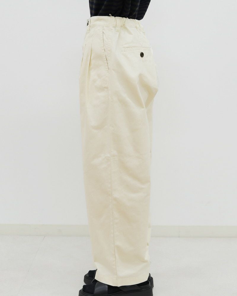 チノ ノベルティ対象】［NATURAL LAUNDRY］ソフトサージビックチノパンツ