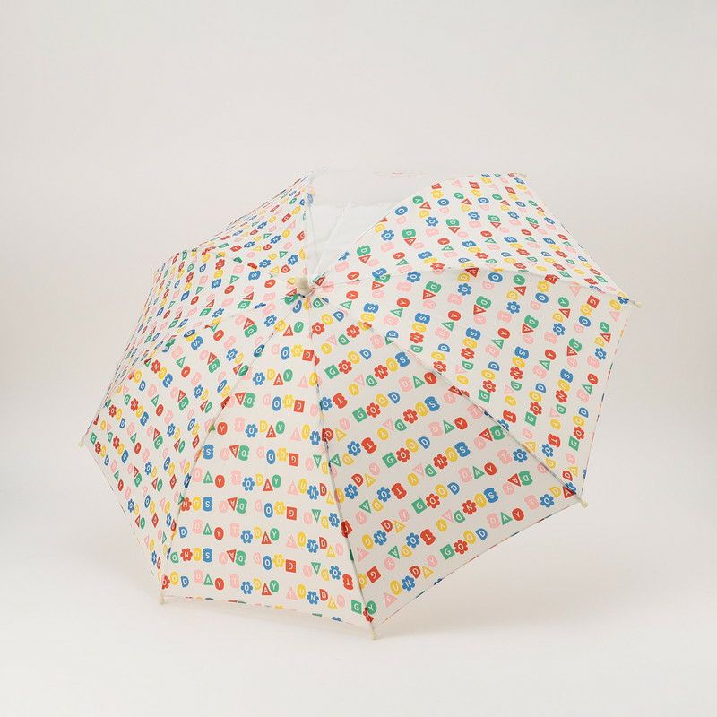LGB☆傘 アンブレラ p.premier］雨の日がたのしい総柄アンブレラ キッズ／ピードット