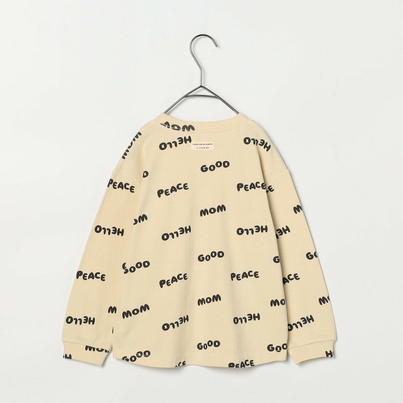 50％OFF】［p.premier］イロチ買いしたい総柄ストレッチ長袖Tシャツ