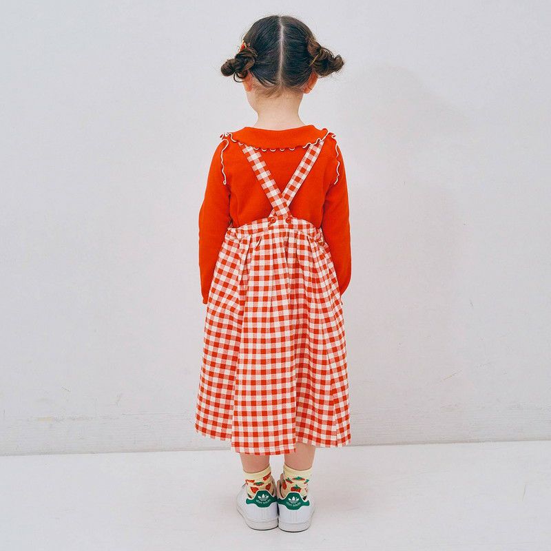 30％OFF】［p.premier］ギンガムチェックジャンスカ＆メロウトップス